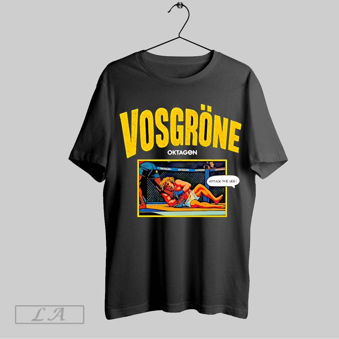 Original Neanderthal Oktagon Frederic Vosgrone TShirt Unique Art