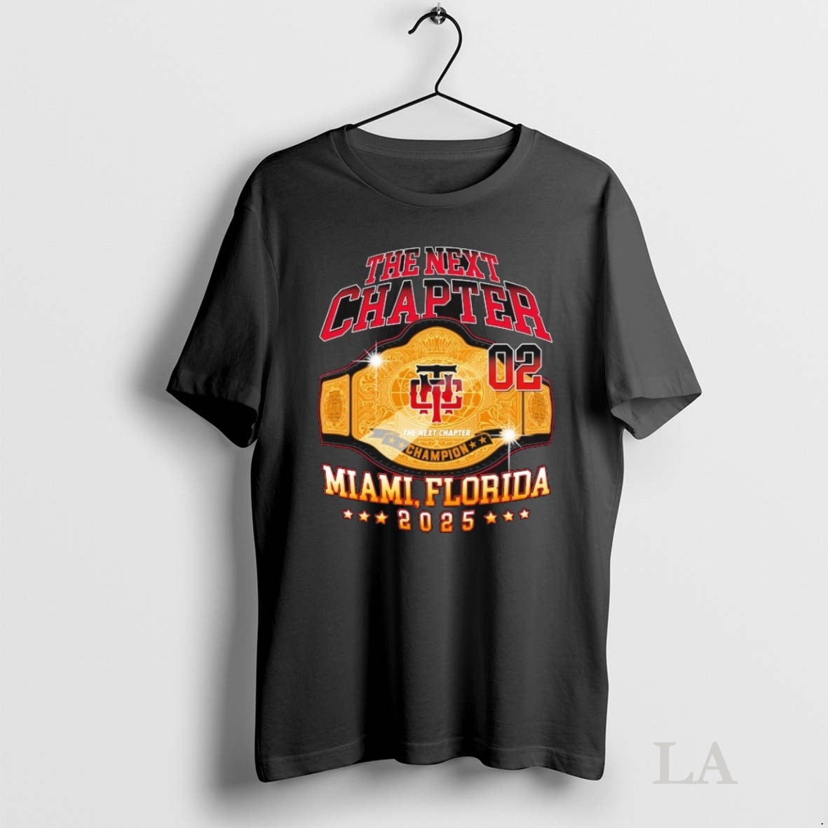 Original Next Chapter Miami Florida Championship Belt 2025 Tank Top