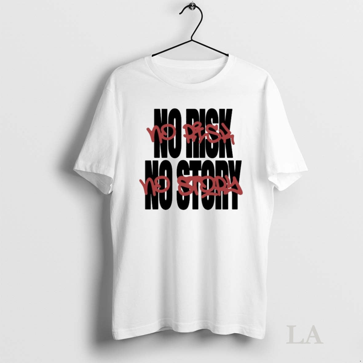 Original Next Chapter No Risk No Story TShirt Authentic Art