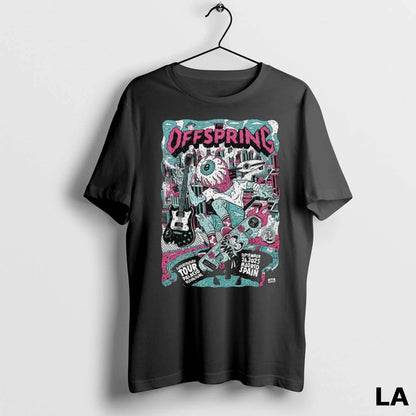 Original Offspring Madrid 9 26 2025 Show Long Sleve Tee Retro Merch