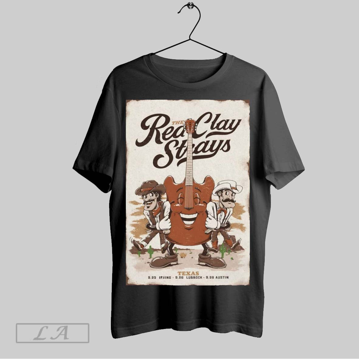 Original Red Clay Strays Texas September 25 28 2025 Event Tee Vintage