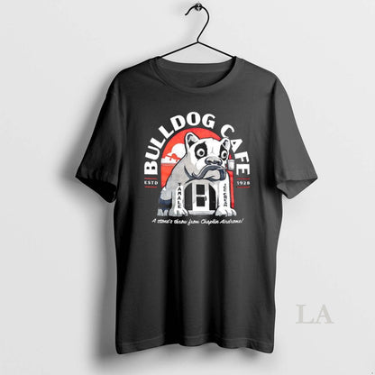 Original Rocketeer Bulldog Cafe TShirt Retro Gift
