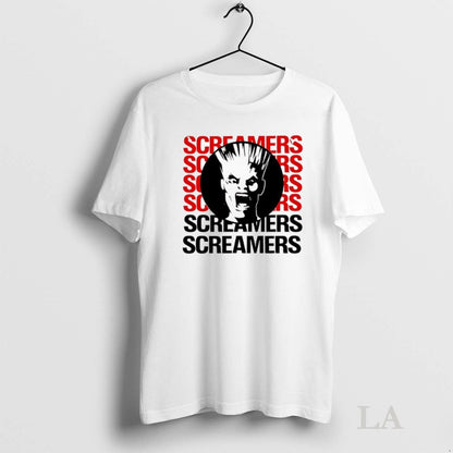 Original Screamers Demos Album Logo Sweatshirt Modern Fashion
