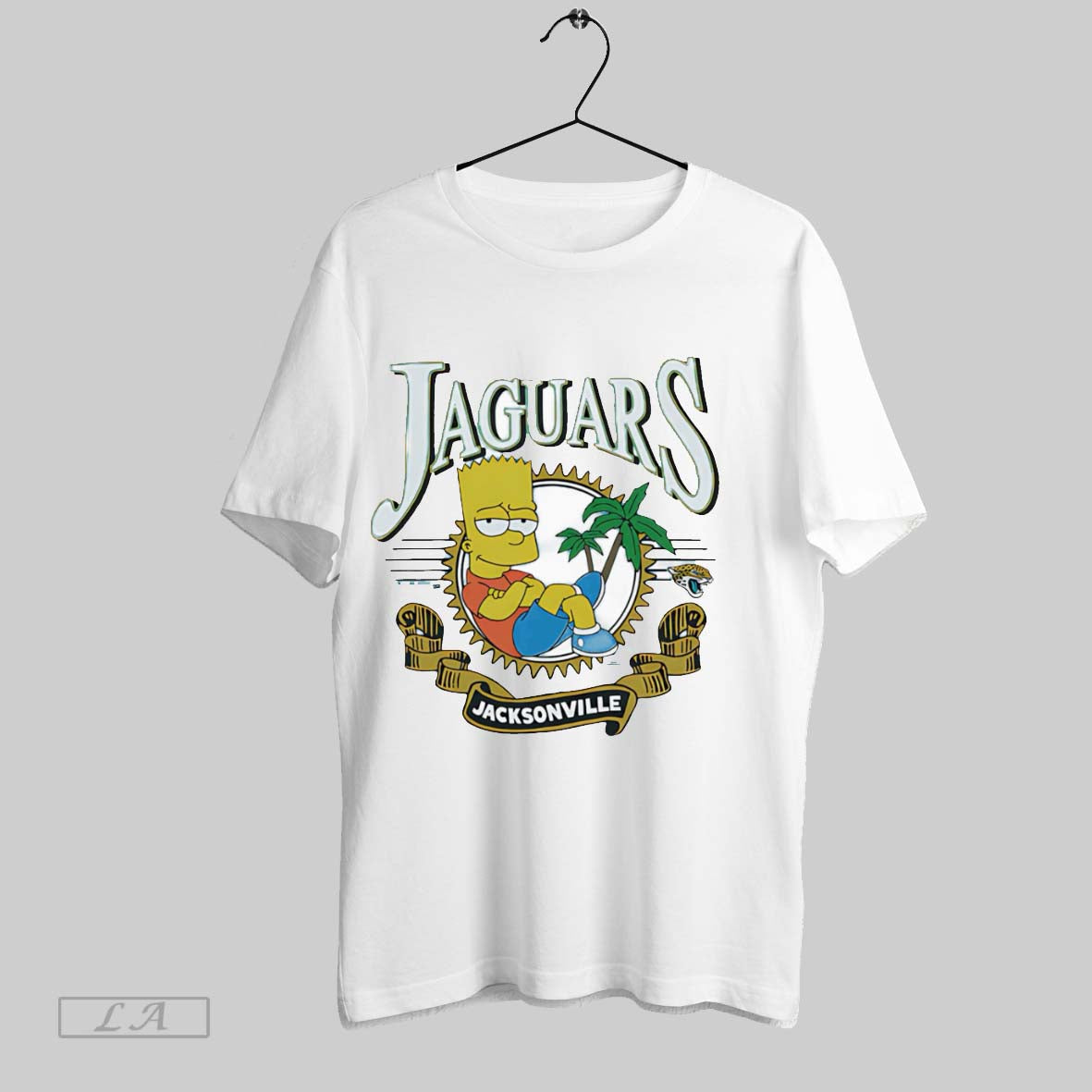 Original Simpsons Bart X Jacksonville Jaguars Hoodie Elegant Apparel