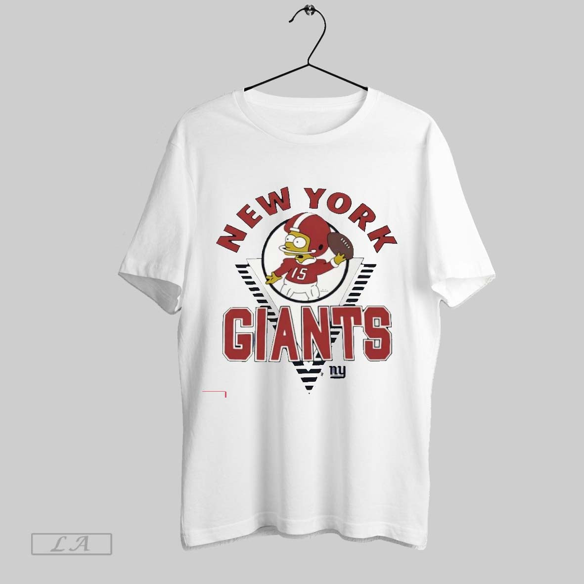 Original Simpsons Bart X New York Giants Tank Top Authentic Fashion