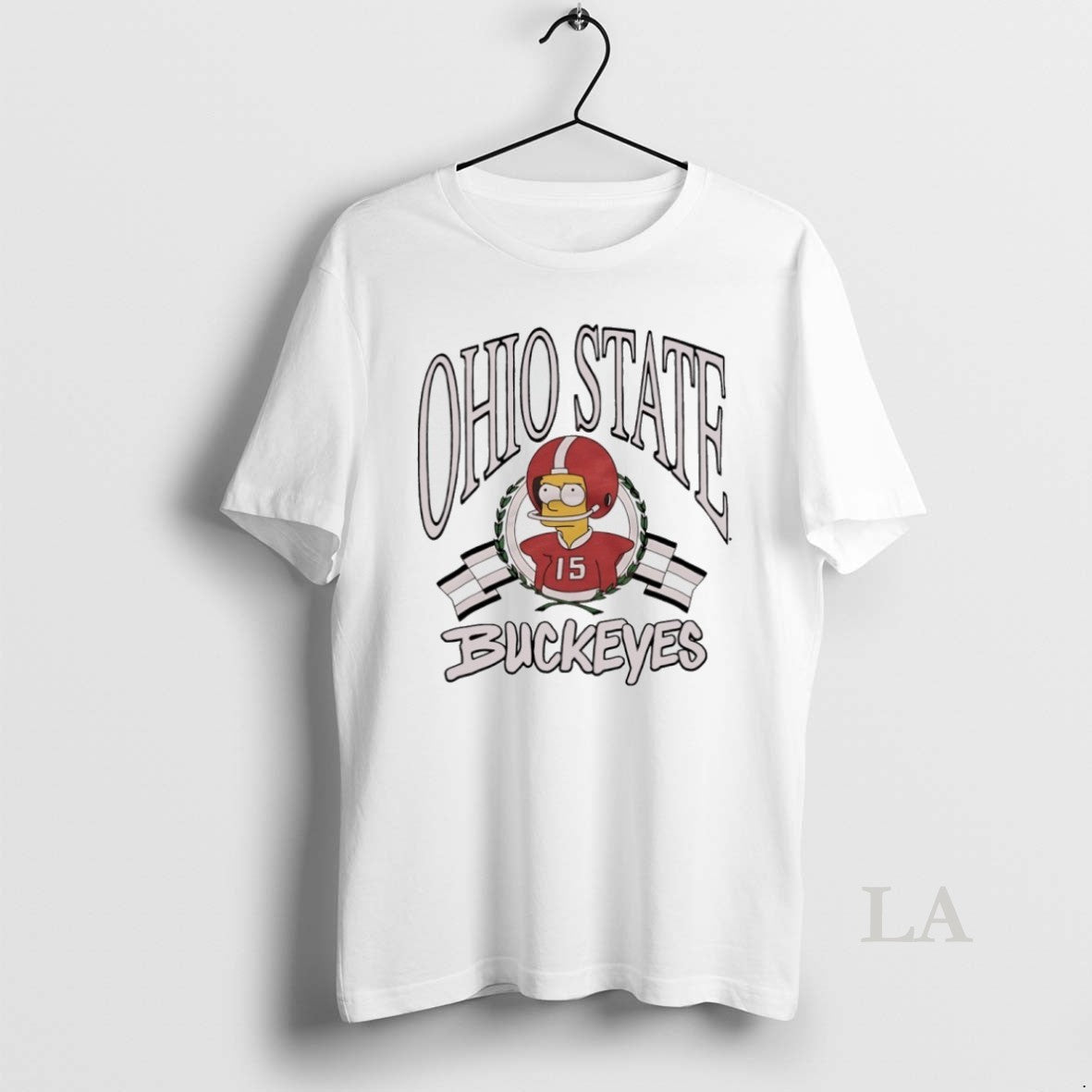 Original Simpsons Bart X Ohio State Buckeyes Long Sleeve Vintage Gift