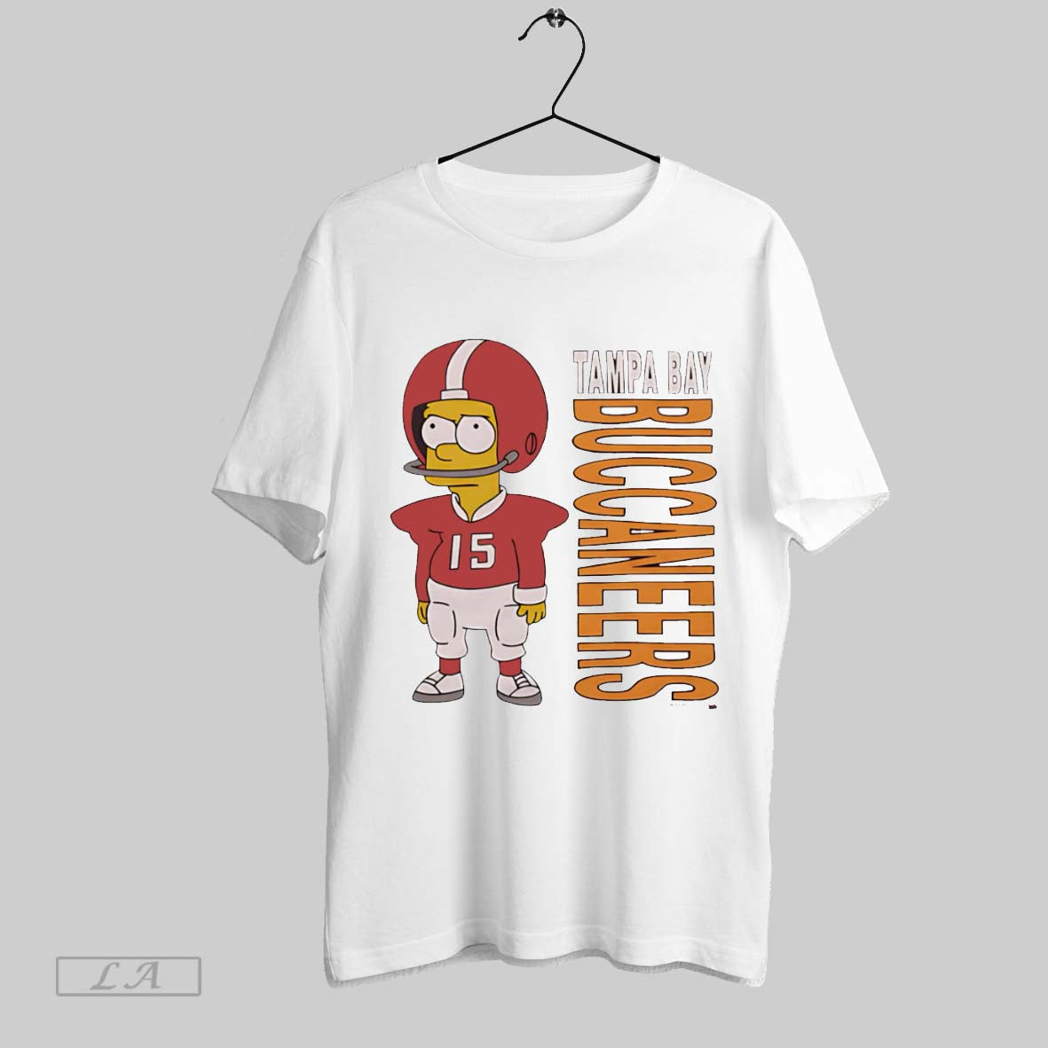 Original Simpsons Bart X Tampa Bay Buccaneers Tank Top Designer Art