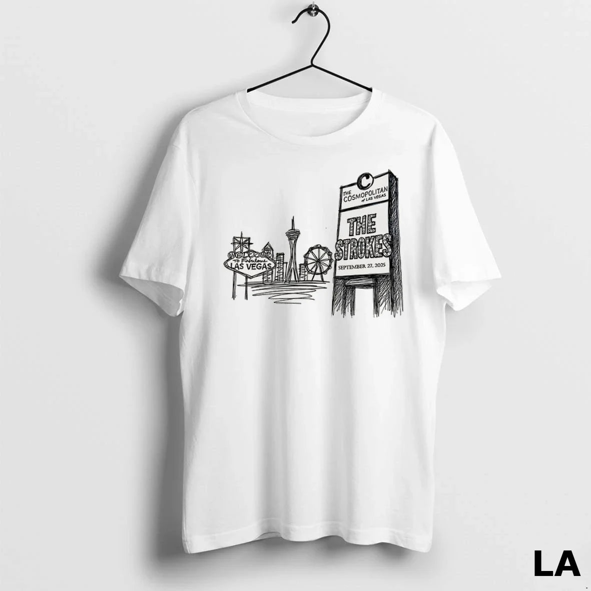 Original Strokes Las Vegas 2025 Shirt Stylish Gift