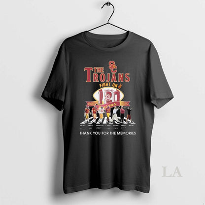 Original Trojans Fight 1906 2025 Season Thank You Memories Signatures