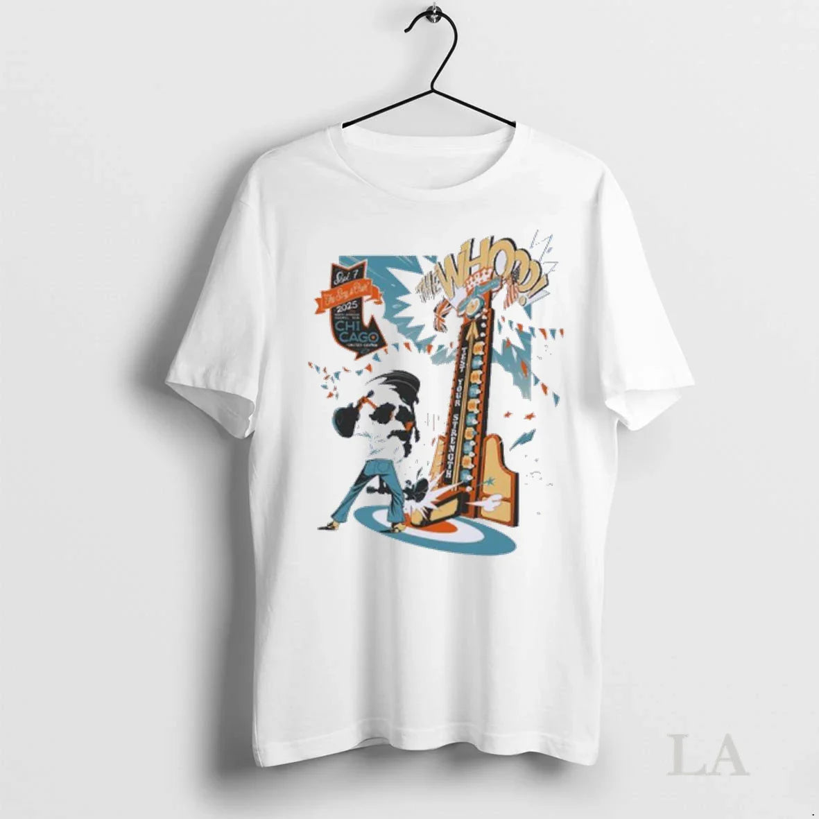 Original Who Band Chicago Il 2025 Event TShirt Exclusive Merch