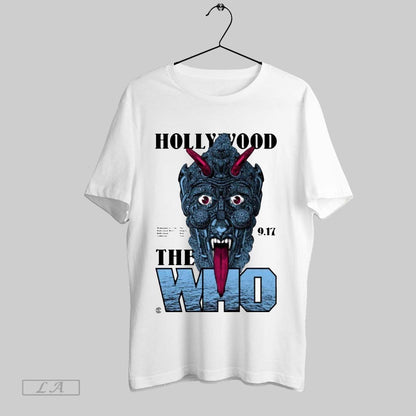 Original Who Sep 17 2025 Hollywood Bowl Hollywood Ca Head Shirt