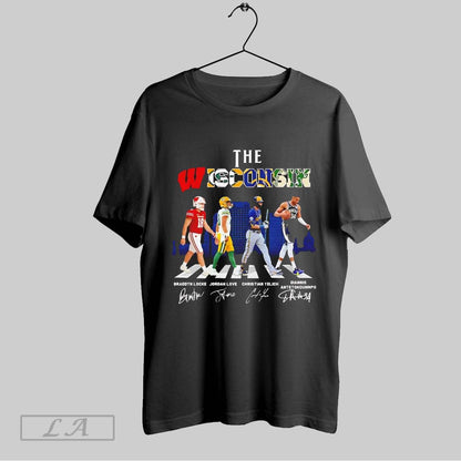 Original Wisconsin Sports Teams Locke Love Yelich Antetokounmpo Cross