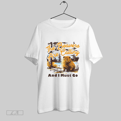 Original Beavers Are Calling And I Must Go Tank Top Vintage Style