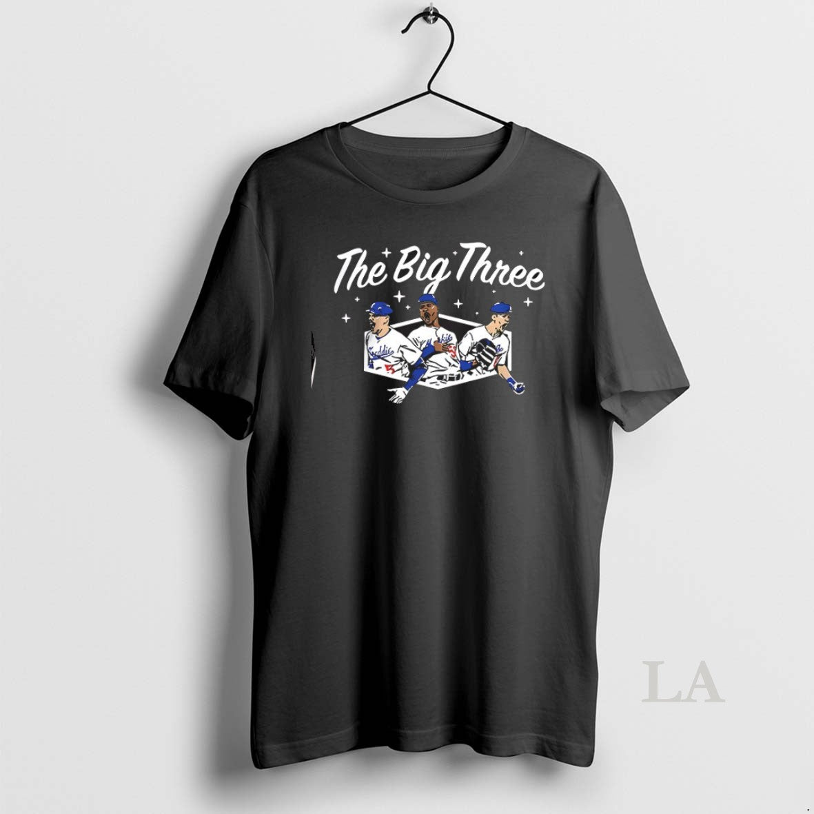 Original Big Three Los Angeles Dodgers Baseball Tank Top Modern Outfit