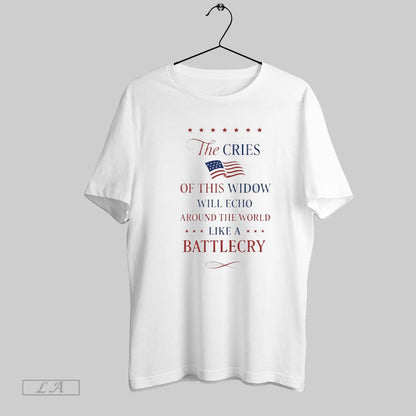 Original Cries This Widow Will Echo Around World Like Battlecry Erika