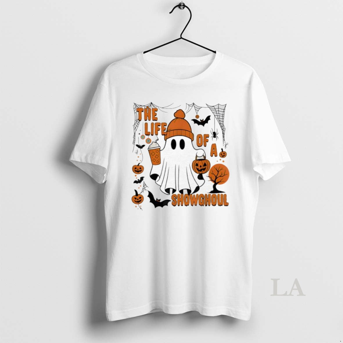Original Life Show Ghoul Boo Halloween Tee Authentic Gift