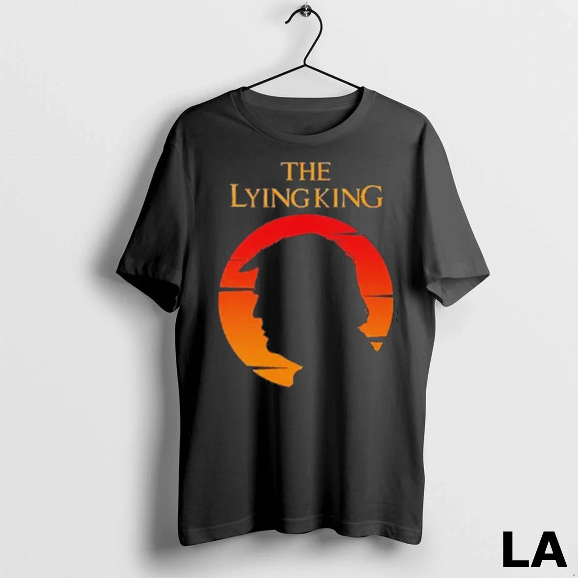 Original Lying King Anti Trump TShirt Vintage Look