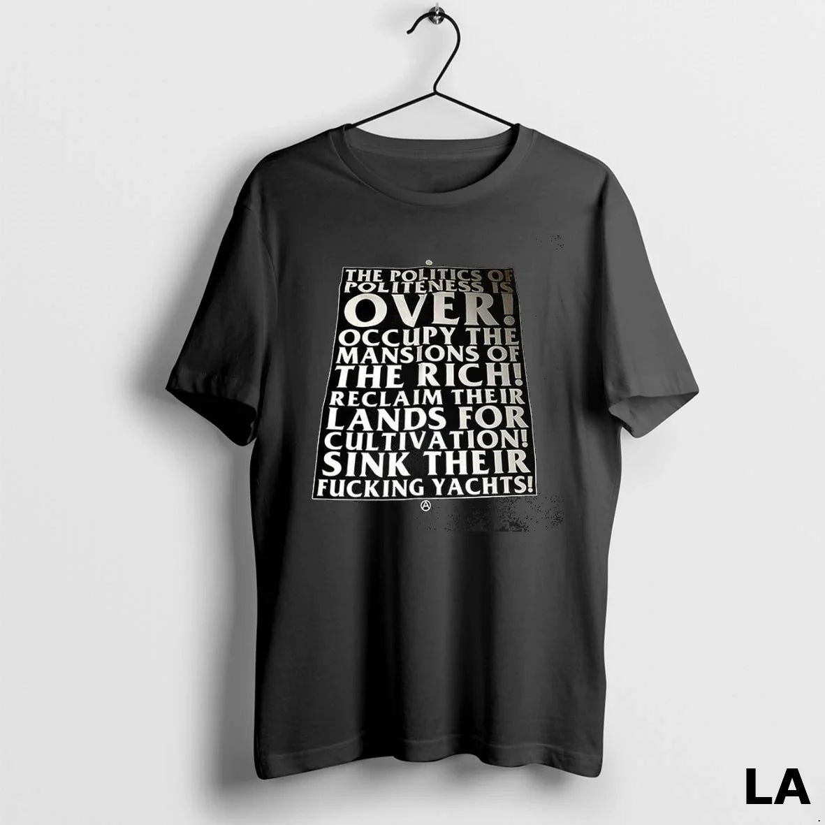 Original Politics Politeness Is Over TShirt Elegant Style