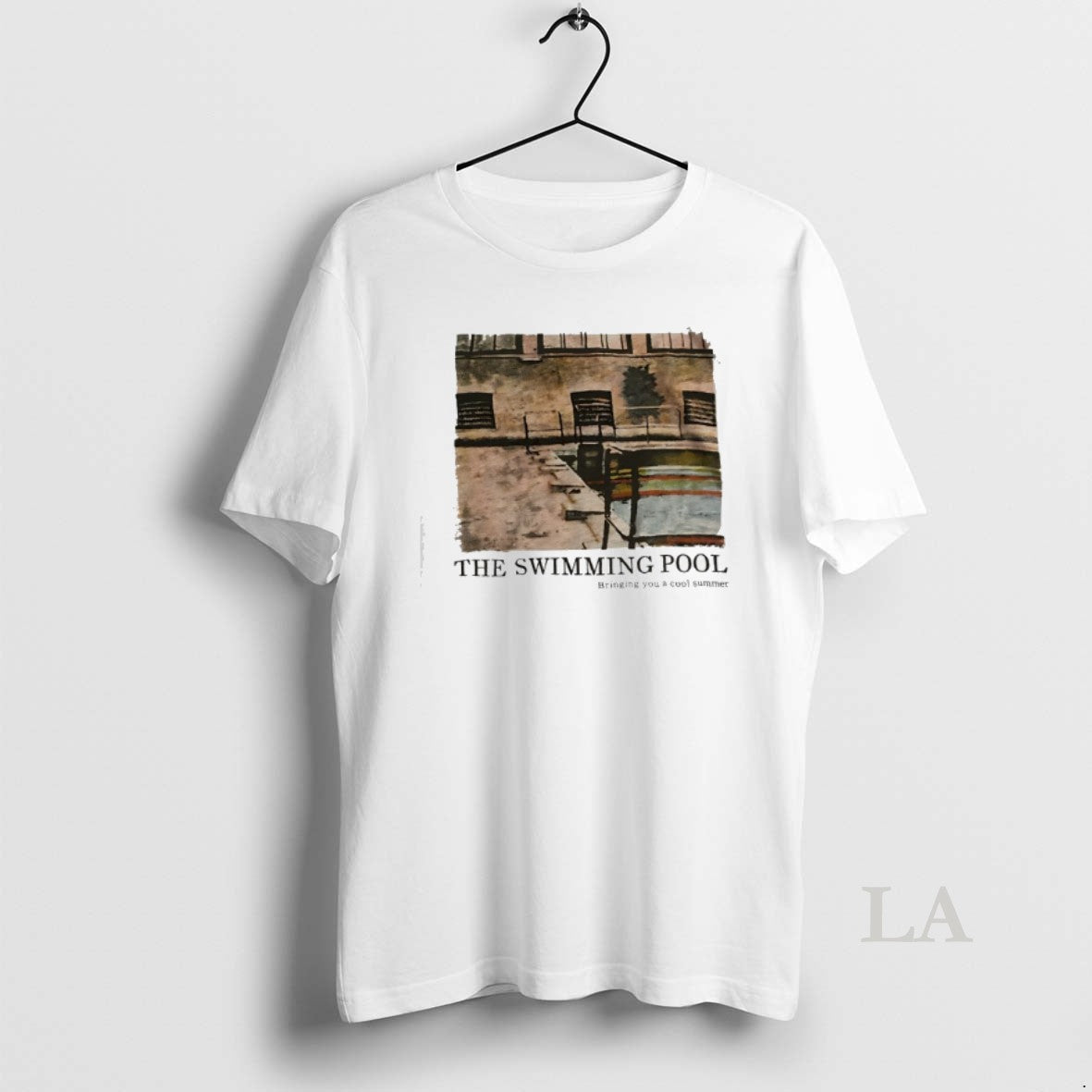 Original Swimming Pool Bringing You Summer Long Sleeve Vintage