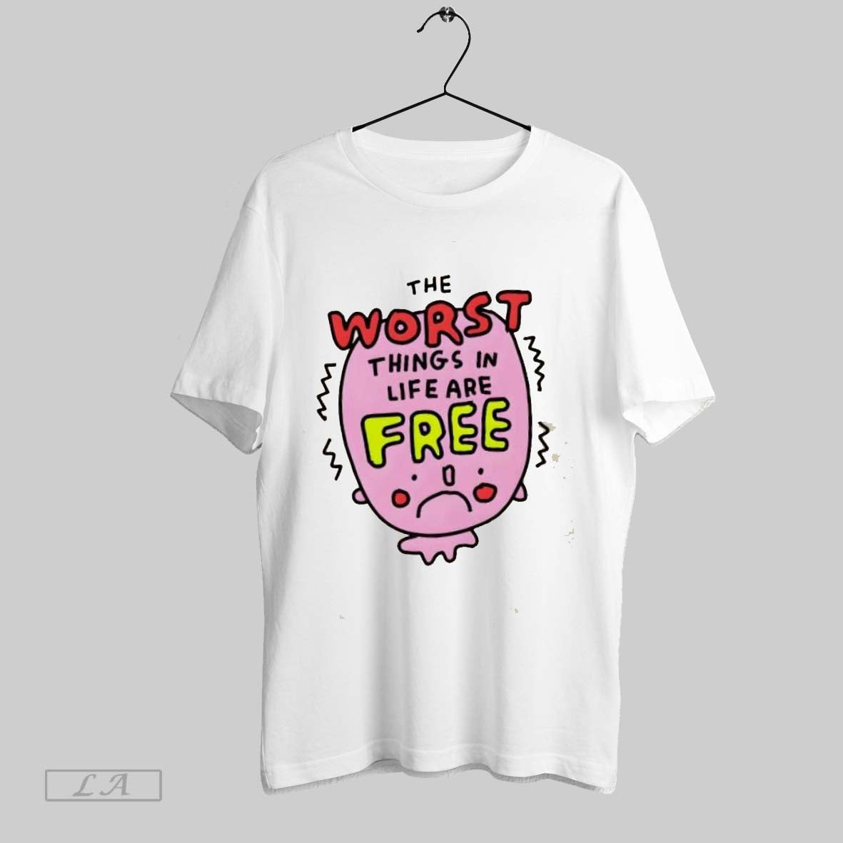 Original Worst Things Life Are Free Tank Top Trendy Design