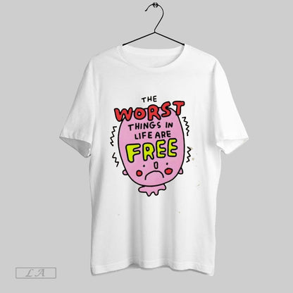 Original Worst Things Life Are Free Tank Top Trendy Design