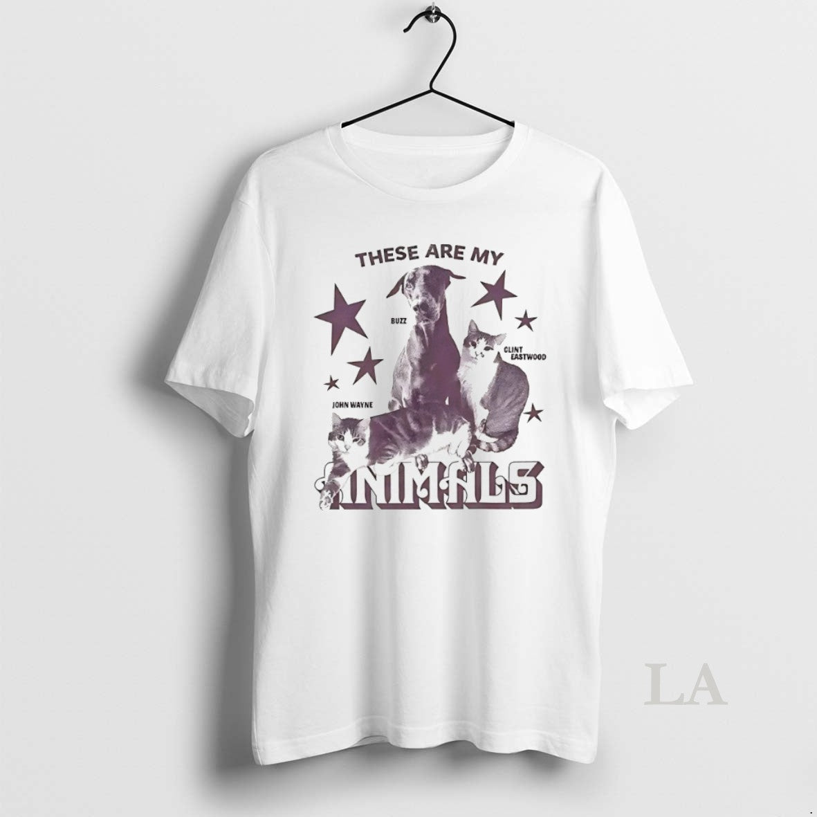 Original There Are My Animal John Wayne Buzz Clint Eastwood Hoodie