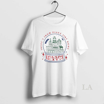 Original Theres Snow Place Like Home Kansas City TShirt Unique Style
