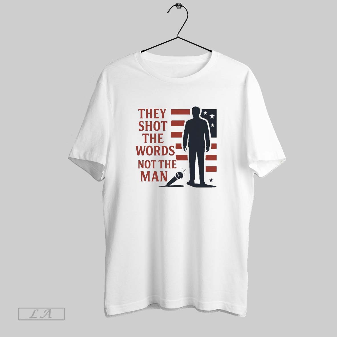 Original They Shot Words Not Charlie Kirk Hoodie Trendy Style