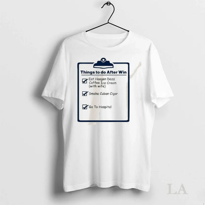Original Things To Do After Win Tank Top Classic Apparel