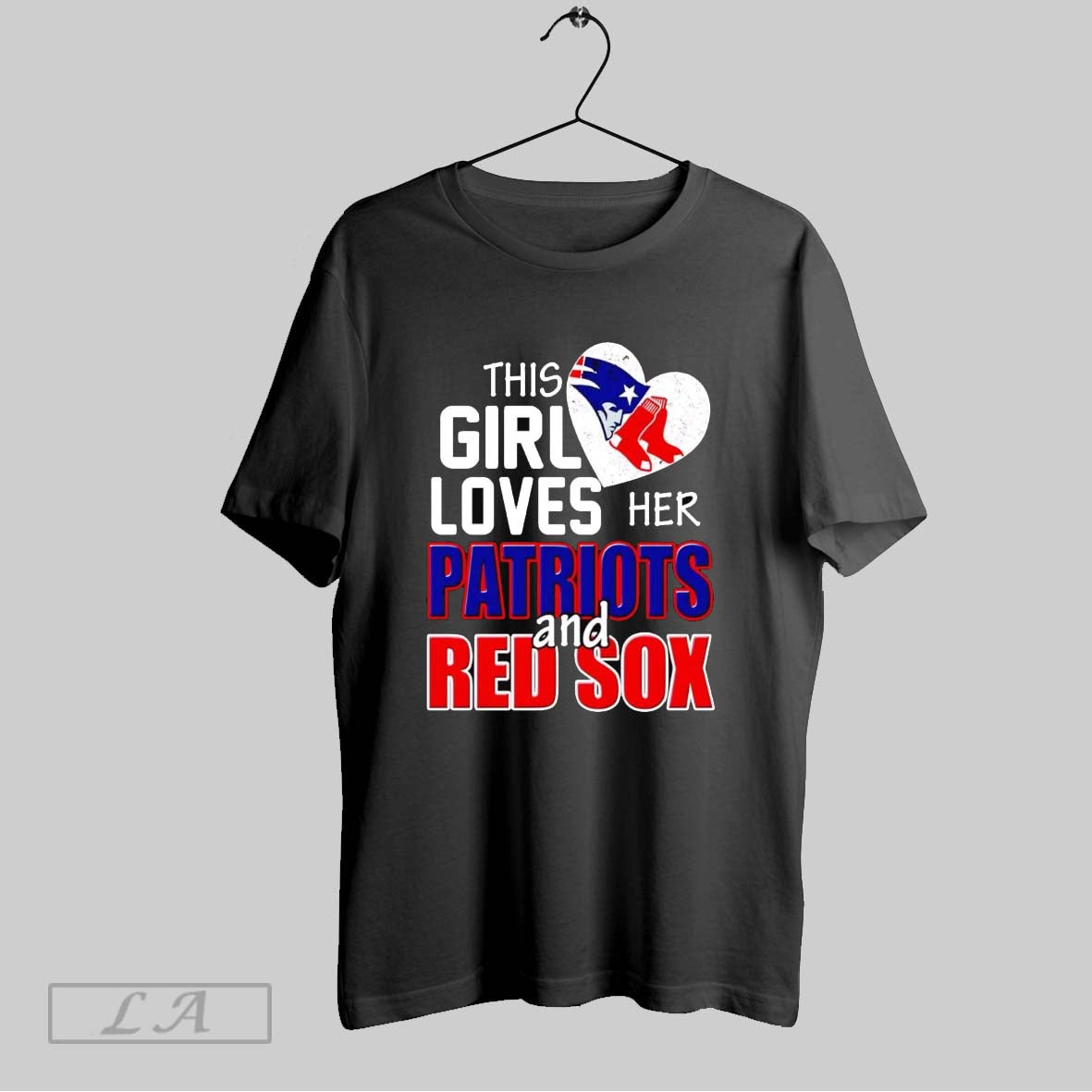 Original This Loves Her Patriots And Red Sox Long Sleeve Stylish Gift