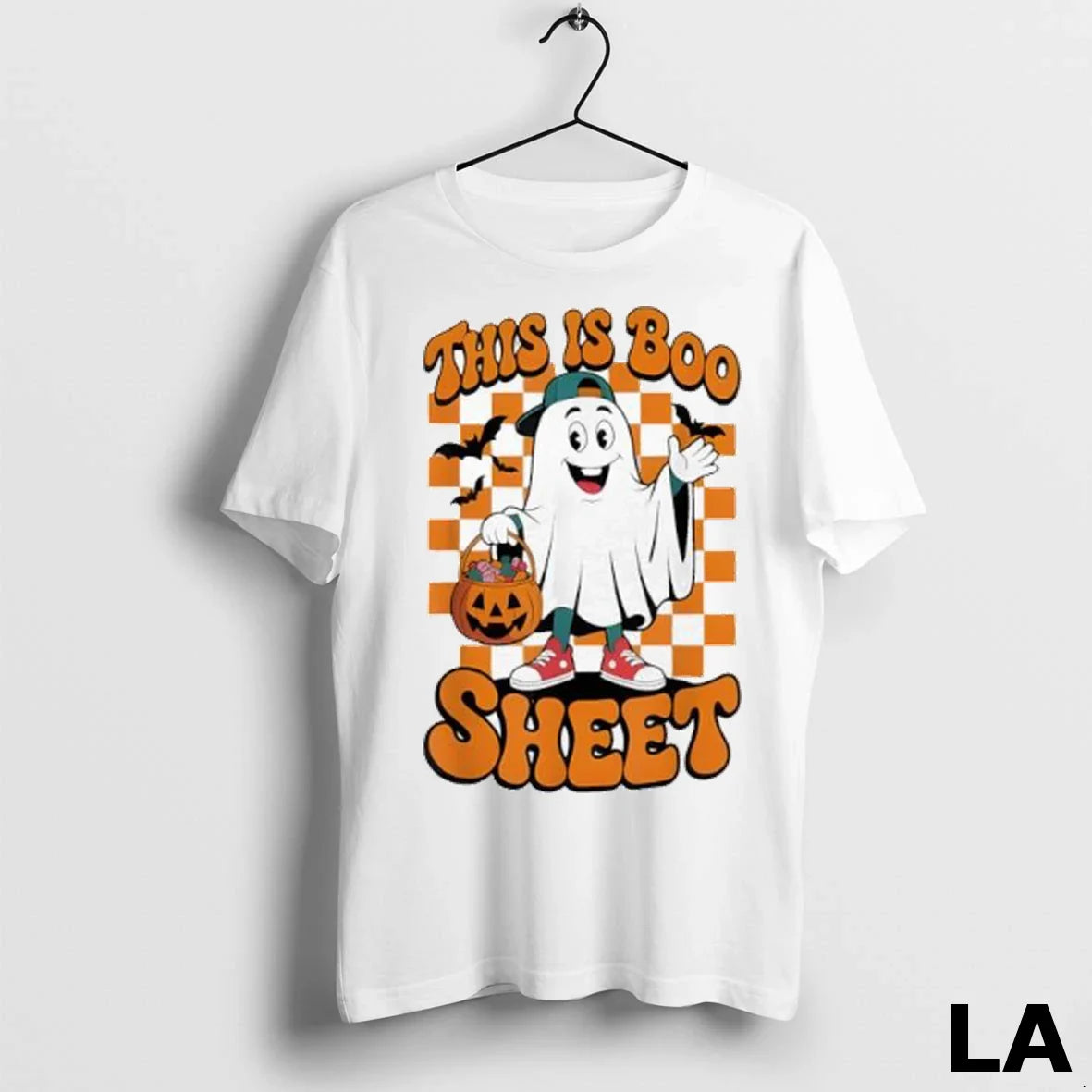 Original This Is Boo Sheet Halloween Ghost Baseball Ladies Sweatshirt