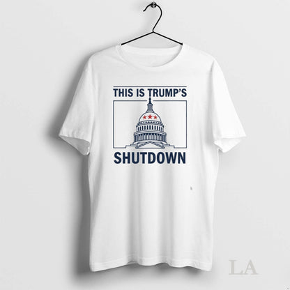 Original This Is Trump Shutdown White House 2025 Long Sleeve Classic