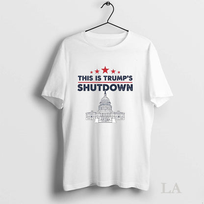 Original This Is Trumps Government Shutdown Tank Top Authentic Art