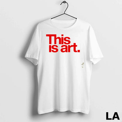 Original This Is Art Hoodie Retro Art