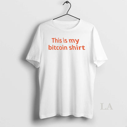 Original This Is My Bitcoin TShirt Vintage Gift