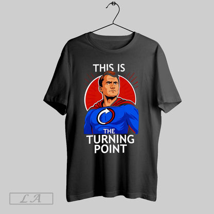 Original This Is Turning Point Charlie Kirk Superhero TShirt Designer