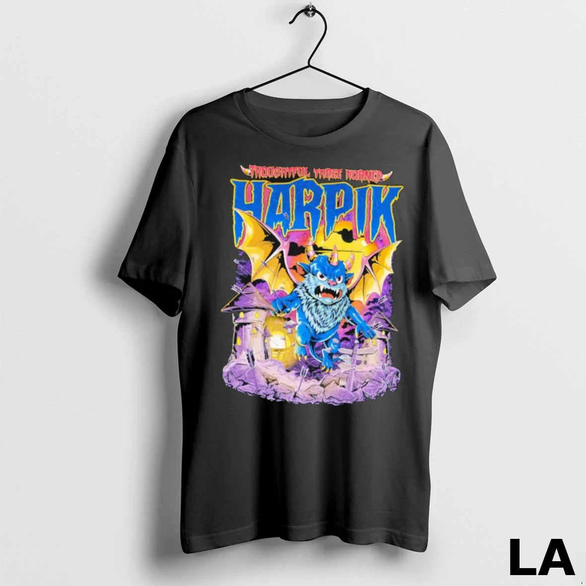 Original Thoughtful Three Horned Harpik Comic Sweatshirt Retro Apparel