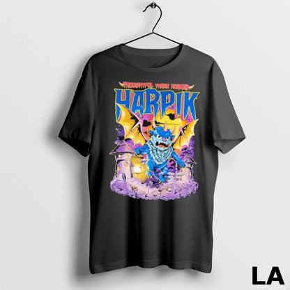 Original Thoughtful Three Horned Harpik Comic Sweatshirt Retro Apparel