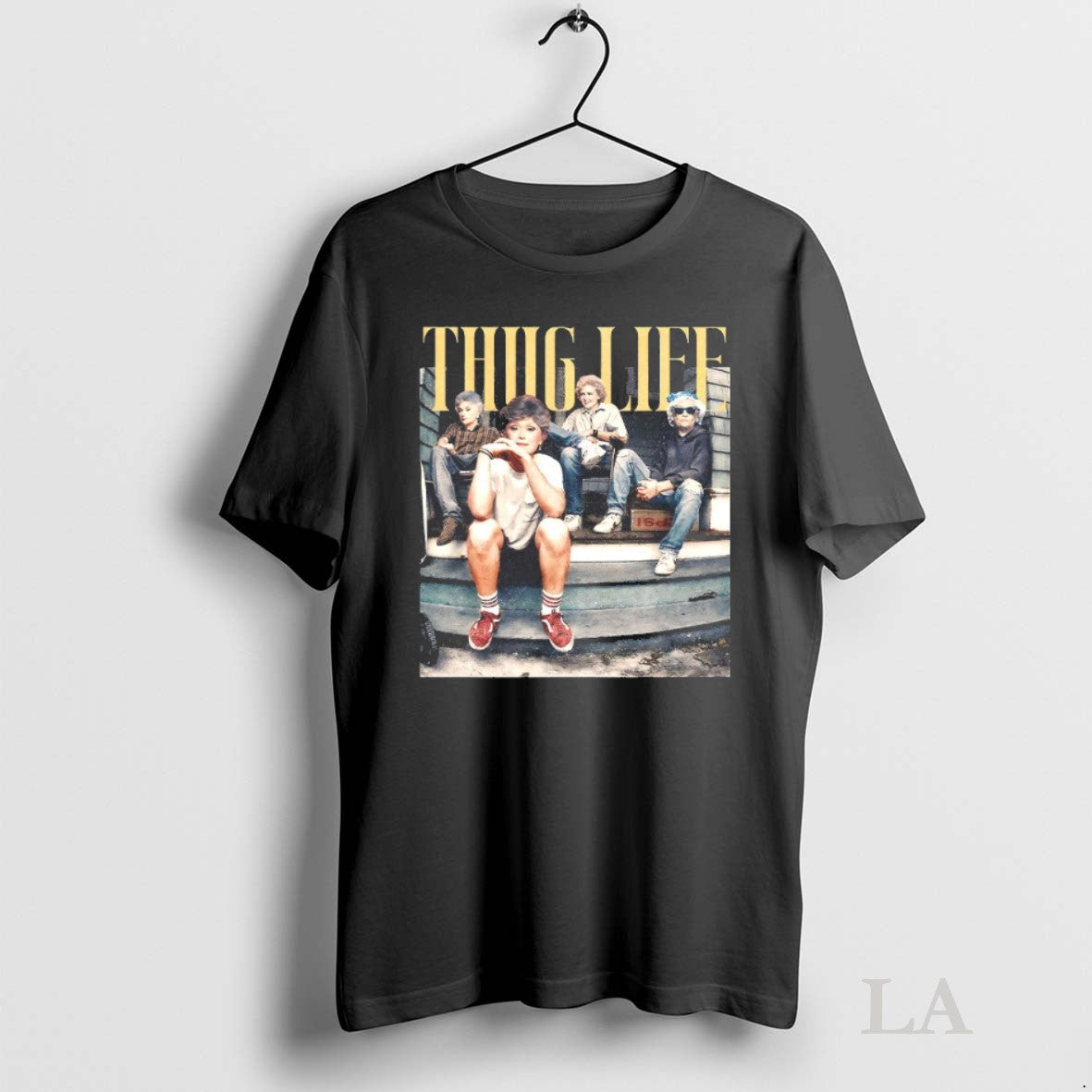 Original Thug Life Golden Punk Sweatshirt Authentic Outfit