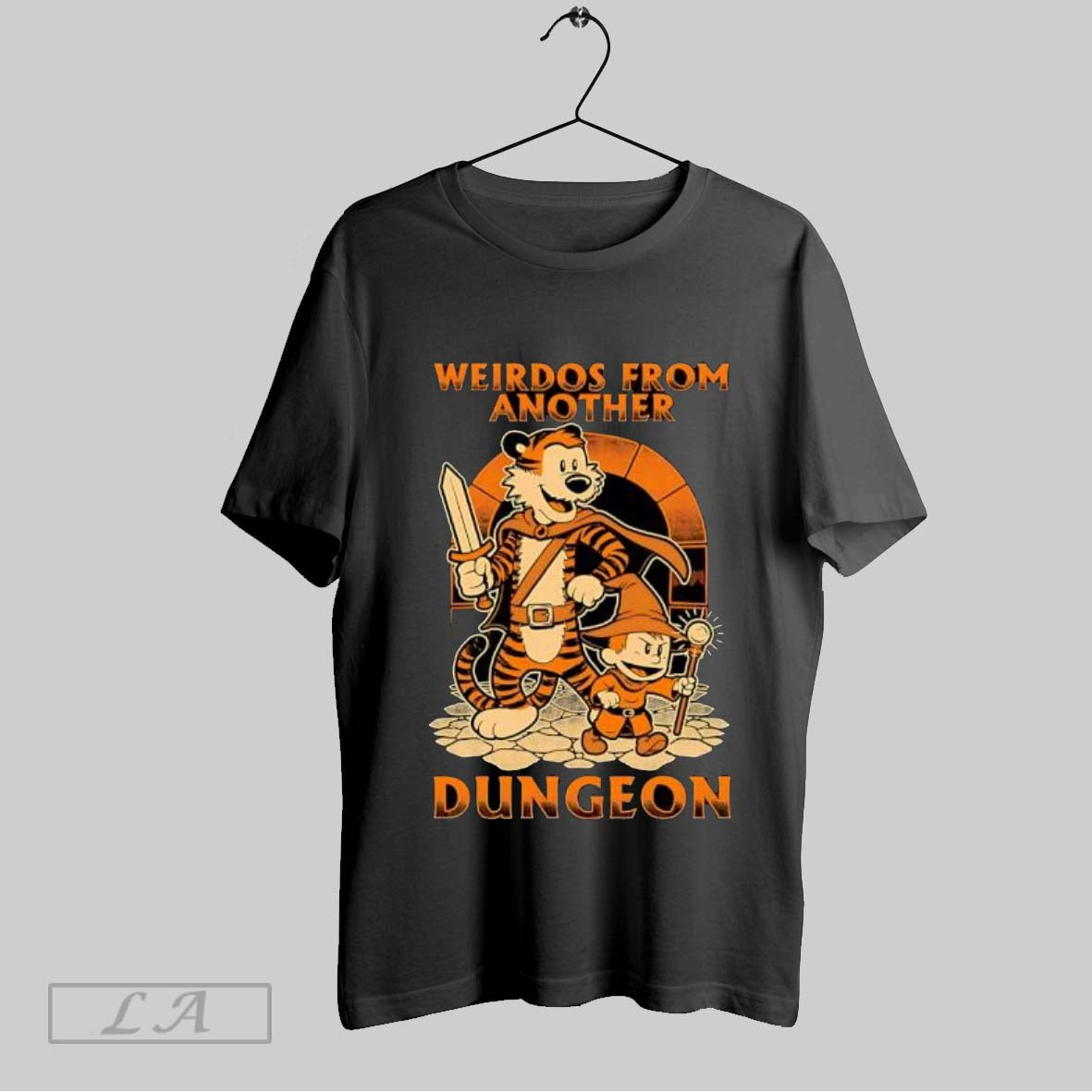 Original Tiger Comic Rpg Weirdos From Another Dungeon TShirt Modern