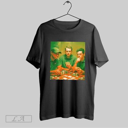Original Tiger Scottie Mcilroy Poker Casino TShirt Elegant Collection