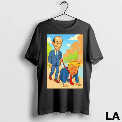 Original Time Your Daily Walk Donald Trump Carton Meme TShirt