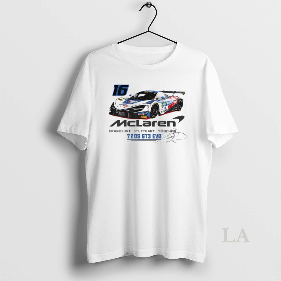 Original Timo Glock No 16 Mclaren Signature Tank Top Premium Outfit