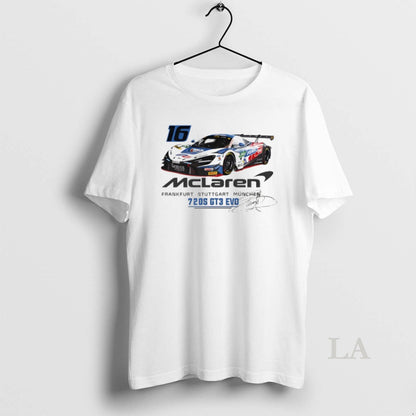 Original Timo Glock No 16 Mclaren Signature Tank Top Premium Outfit