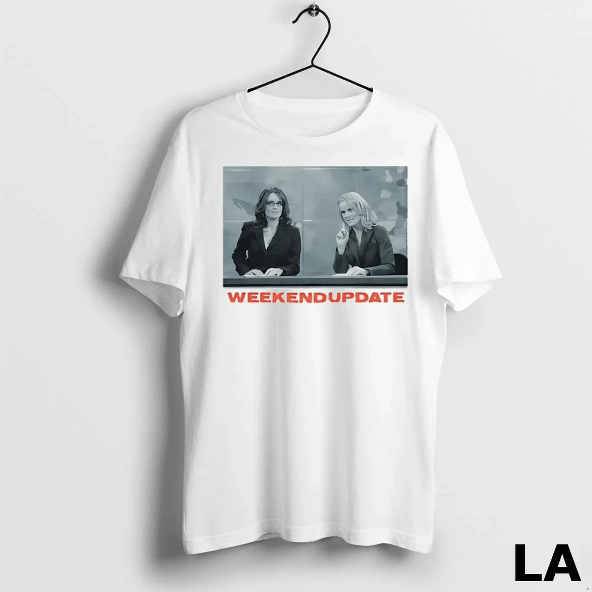 Original Tina Fey And Amy Poehler Weekend Update TShirt Authentic