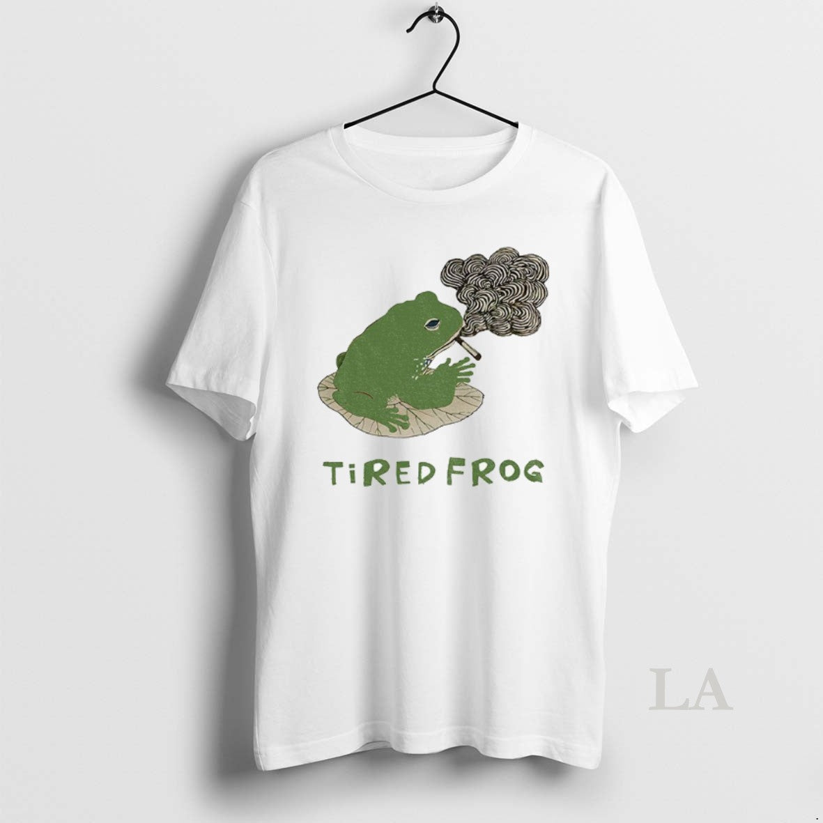 Original Tired Japanese Frog Smoking Meme Hoodie Stylish Gift