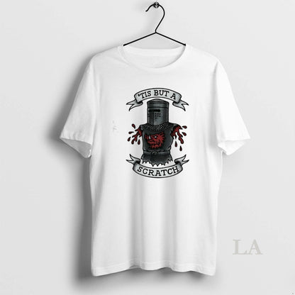 Original Tis But Scratch Monty Python And Holy Grail Tee Modern Style