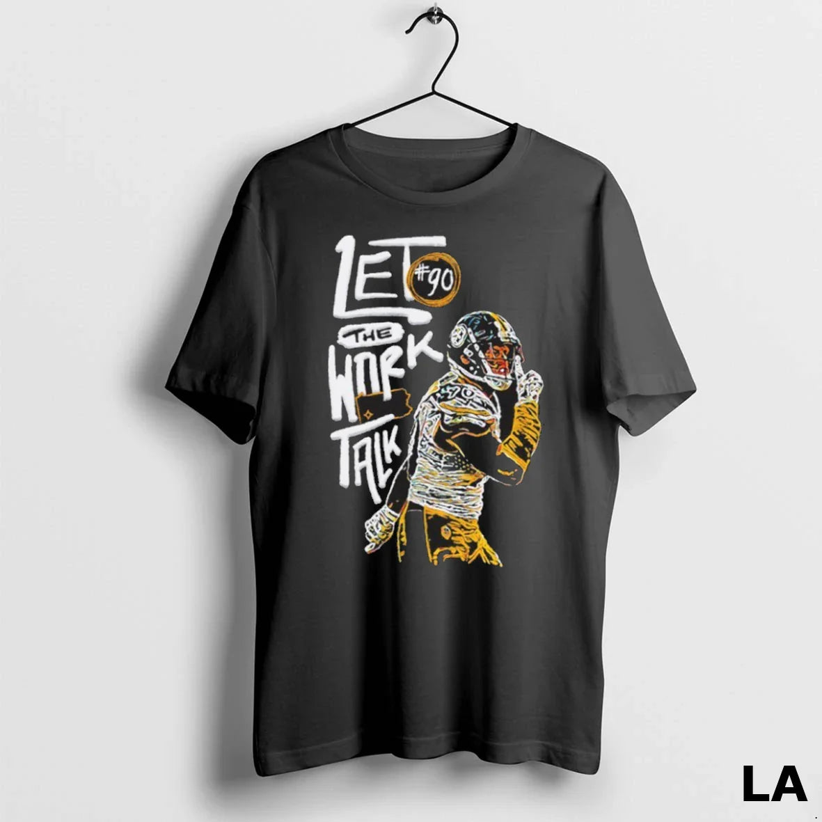 Original Tj Watt Let Work Talk Sweatshirt Modern Collection