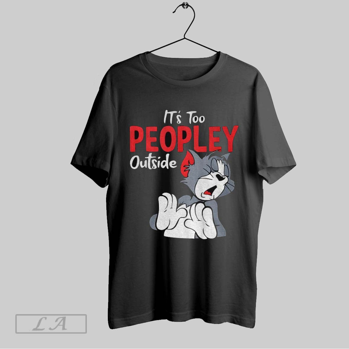 Original Tom Its Too Peopley Outside Shirt Retro Apparel