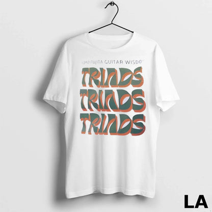 Original Tomo Fujita Guitar Wisdom Triads Triads Triads Long Sleeve